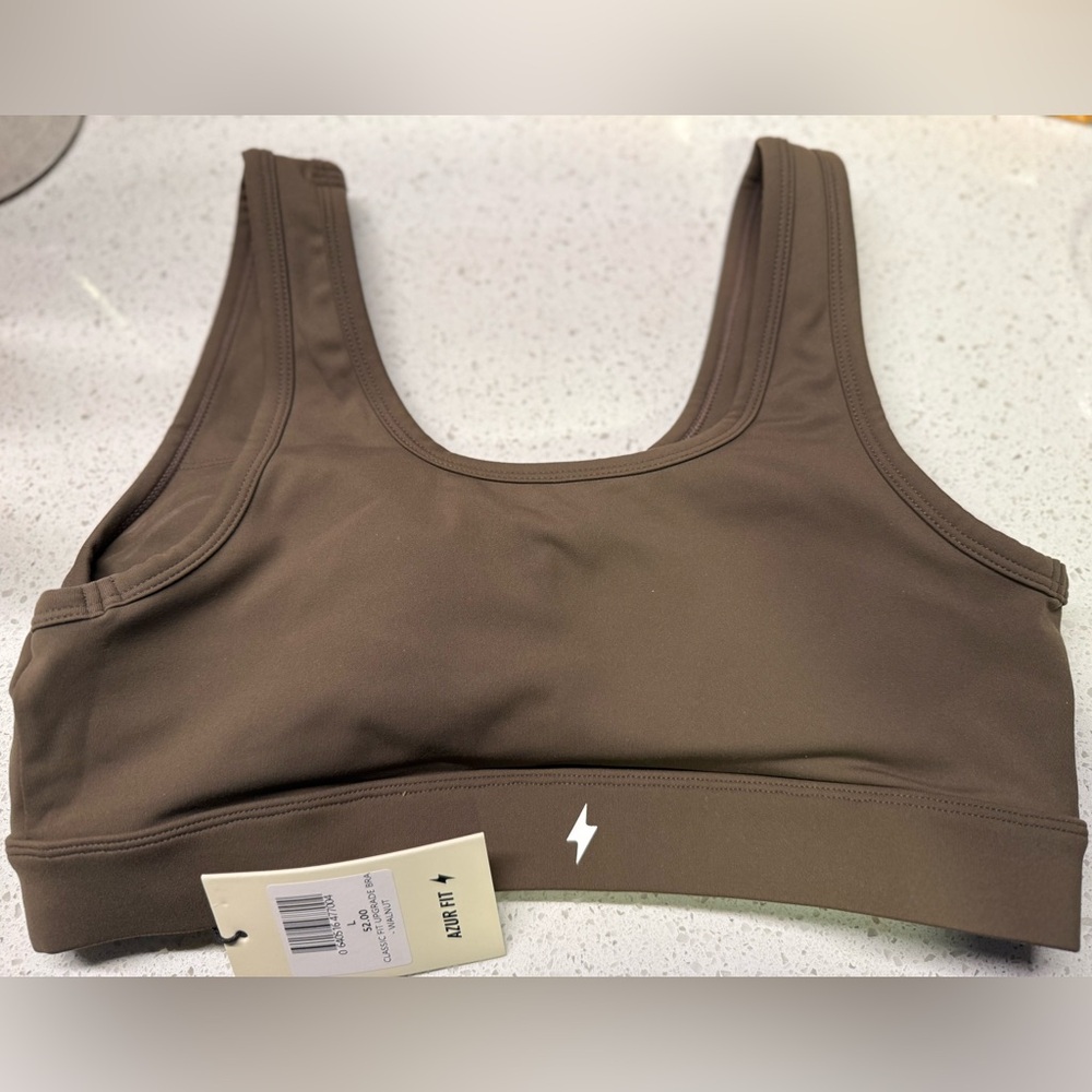 Azur Sports Bras with Wide Straps